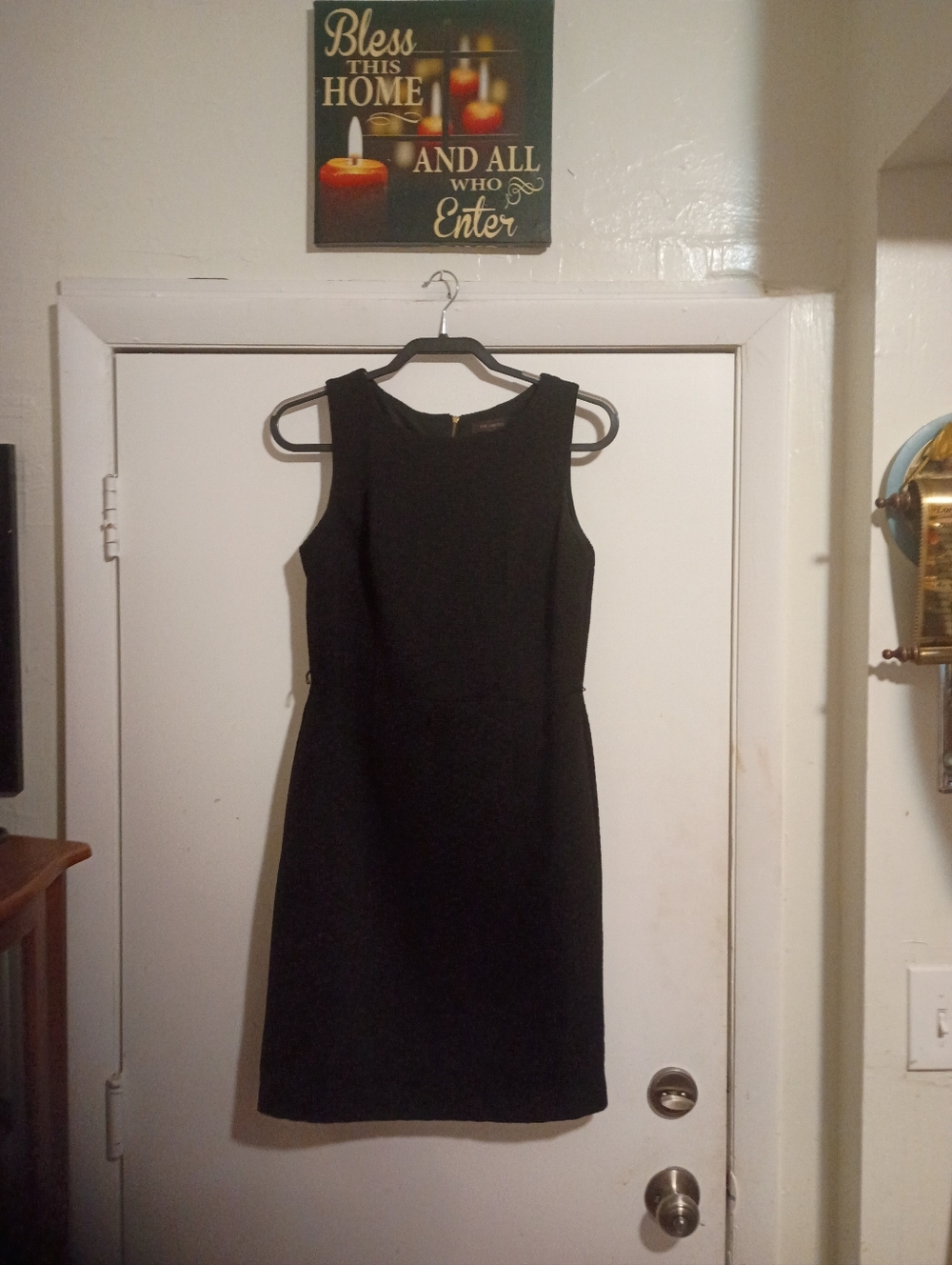 The Limited Black Sleeveless Mini Sheath Dress